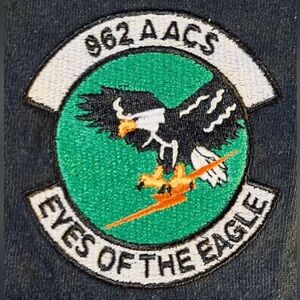 US Air Force 962nd Airborne AACS Eyes of the Eagle Tee - Large